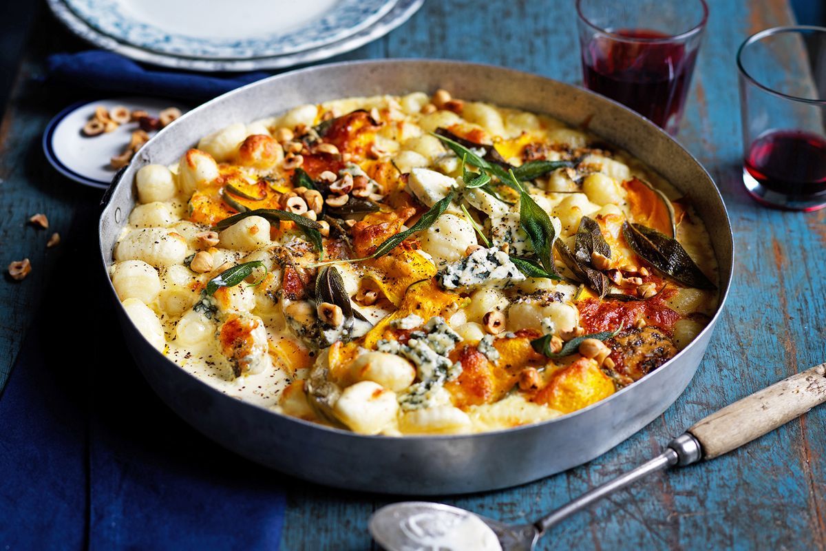 Recipe: Pumpkin, Sage and Blue Cheese Baked Gnocchi – Milawa