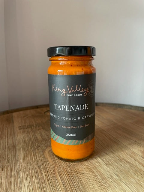 King Valley Fine Foods Sun-dried Tomato & Capsicum Tapenade 250ml