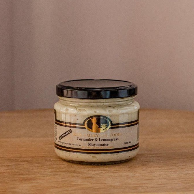 King Valley Fine Foods Coriander & Lemongrass Mayonnaise 280gm
