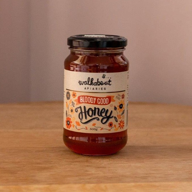 Walkabout Apiaries Bloody Good Honey 500gm