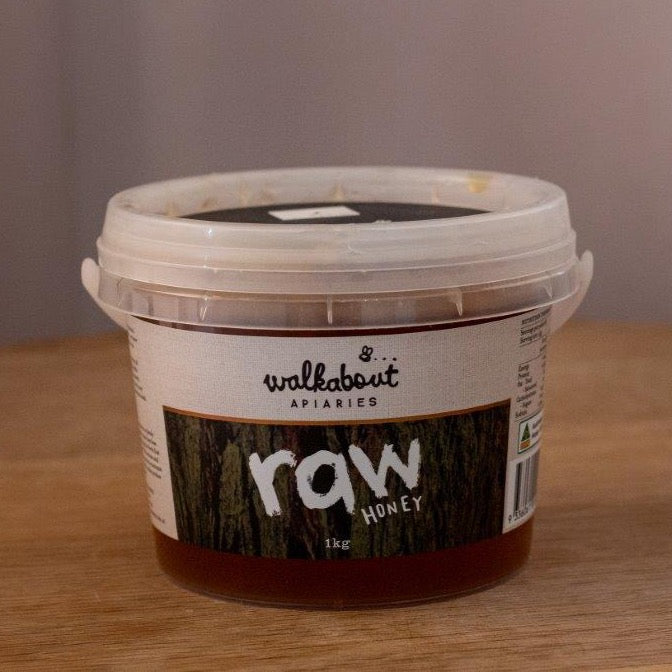 Walkabout Apiaries Raw Honey 1kg